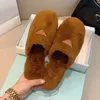 Designer-Designers Women Slippers Winter Fluffy Letters Wool Slide Furry Warm Sandals Luxurys Comfortable Fuzzy Slipper Original Box