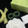 Luxo Brincos de diamante de luxo para brincar de febre feminina Estilação de moda Classic Products Linka de suprimentos personalizados