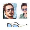 Lentes Tony Stark Kinder Sonnenbrille Legierung Brille Vintage Sonne Kinder 816 Jahre alt Jungen und Mädchen Kinder Zonnebrillen9351905