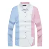 남자 캐주얼 셔츠 긴 슬리브 셔츠 브랜드 디자인 면화 Harmont Blaine 줄무늬 남성 Camisa Blouse Masculina Homme Tops