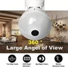 2MP 360 WiFi 파노라마 IP 램프 카메라 360 야간 시력 양방향 오디오 홈 보안 비디오 감시 샤이네 전구 와이파이 카메라