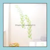 Wall Stickers Home Decor Garden Leaf Shape Sticker Removable High Density Wooden 3D Solid Hollowed Out Design Paster Factory Direct 3 9Hj