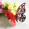 50pcs/Lot Hollow Butterfly Cup Card Party Decoration Wine Glass Laser Cut Paper Name Place Seats-Cards Wedding Baby Shower Cards T9I001868