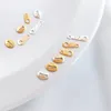 14k 18k Gold Plated Sterling Silver Lettering Tag Jewelry Connector Ending 8-Word Buckle Piece DIY Accessories