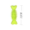 Pet Toys Dog Toy TPR Macaron Fishbone Molar Rod Molar Teeth Resistant to Gnaw Cleaning Dog-Toys