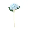 Artificielle Hortensia Branche Soie Fausse Fleur Mariage De La Mariée DIY Fête De Famille Anniversaire Saint Valentin Fleur Maison Jardin Décoration 47cm