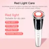 EMS Hot Cool Masseur Facial LED Photon Luminothérapie Soins de La Peau Outil Dispositif Visage Levage Serrer Sonic Massage Beauté Machine 92 220512