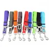 300pcs Seatbelt Harness Leash Nylon Dog Seat Belt Leashes Pet Dogs Car Belts Puppy Travel Clip Supplies 10 Colors Wholesale SN4302