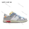 The 50 low running shoes women men for trainer runner runners mens off white Designer lot 1 sneaker black gray Trainers sneakers Sb dunks chunky dunkies