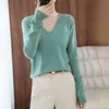 2021 Autumn and Winter New Cashmere Sweater V-neck Pullover Thin Loose Version Cardigan