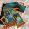 Tiktok net red hot selling printing elegant Cravat atmosphere bow tie sunscreen scarf spring summer beach shawl Fashion Scarf 0AP1