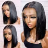 14 Inches Curly Synthetic Lace Front Wig 13x4 Lace Frontal Simulation Human Hair Wigs That Look Real HQ701