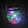 Solar Wall Lights Light Outdoors Round Waterproof Led Garden Fairy Lamp For Balcony Party Yard Decoration Star Night