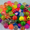 20pcs Small Jumping Rubber Ball Anti Stress Bouncing Balls Kids Water Play Bath Toys Outdoor Games Educational Toy for Children 220621