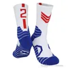 Chaussettes de sport professionnelles pour hommes, chaussettes de basket-ball, Tube central, serviette, bas de balle