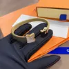 Nowy styl Bracelets Kobiety Biez Bankle Luksusowy projektanta biżuteria 18K Gold Splated Stal nierdzewna miłośnicy ślubu Prezent Banles Hurtownia S194