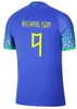 2023 Brazils Soccer Jersey NEYMAR Brasil CASEMIRO National Tea G.JESUS P.COUTINHO Hoe Away Homens Crianças L.PAQUETA T.SIA PELE MARCELO VINI Jr Camisa de futebol