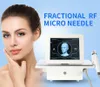 Partihandel Korea Portable Scarlet Golden Nano Micro Needle Intracel Face Lift Fractional RF Microneedle Machine