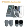 CE -godk￤nd RF Emslim kroppsformning av att bygga muskelmaskin elektromagnetisk muskelstimulering h￶g intensitet sk￶nhetsutrustning med fyra handtag kan fungera tillsammans