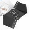 Belts Fashion Women Charm Waistband Elastic Wide Buckle Stretch Underbust Wrap For Dresses Party Female Cosplay CoatsBelts