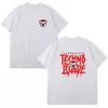 Technoblade Merch Print T Shirt Foe Men Women Street Hip Hop Söt grafisk kort ärm T-shirt Summer 100% Bomull Tee Shirt Male 220708