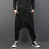 Incerun Men Harem Pants مرنة الخصر الشارع الشارع dropcrotch بنطلون الرجال الفضفاضة أزياء الشرير على غرار السراويل غير الرسمية 5XL 220817