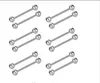 Langue Barbell Anneau En Acier Inoxydable Lot Mix Tailles Corps Piercing Bijoux Anneau Fashion224w