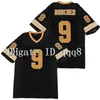 Na85 NCAA Colin Kaepernick Icon Jersey 2.0 True to Imwithkap 7 Colin Kaepernick Eu sou com Kap Bobby Boucher 9 The Water Boy Movie Football Jersey