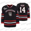 C2604 MIT Northeastern Husky Black Hockey Tournament Replica wyjazd koszulka Filipe Ryan Solomon Cayden Primeau Ryan Shea John Picking Jeremy Davies