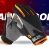 Gants de cyclisme 1 paire anti-dérapant écran tactile adulte doigt complet protection solaire multi-usage équipement de plein air pour vttcyclisme