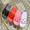 2019ss womens fashion open round toe slip on rubber slide sandals girls causal beach loafers size euro 35-41277y
