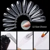 Nail Gel Toy Acrylic Extension False Tips Sculpted Full Cover Fake Finger Uv Polish Quick Building Mold Manicures Tool Set 0328