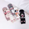 Çorap Çorap Çiftleri S Kadın Mürettebat Karikatür Hayvan Kızlar için Lady Rahat Elbise Pamuk Hediye Çorap Kalsetinler Köpek Köpek Animadossocks
