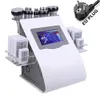 RF 6 в 1 кавитация RF Ultrasonic Cavitation Lipo Lipo Жирная радиочастотная машина для красоты для похудения