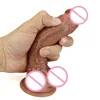 126 -дюймовый XXL Реалистичный дилдо с мощным всасывающим купреалистическим пенисом секс -игрушка Гибко
