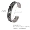 Skyrim Viking Bangle Bottoni d'amore senza fine Albero della vita Uccelli Bracciale in acciaio inossidabile Bracciale terapia magnetica Uomo Donna Gioielli regalo L220812