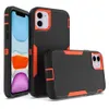 Case telefoniche da 2 in 1 Armatura per iPhone 13 12 mini 11 pro xs max xr 7 8 Samsung S21 Ultra TPU Hard PC Frame Shock Defender Cover di Defender