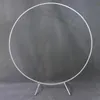 Party Decoration Circle Wedding Arch Bakgrund Metal Shelf Decorative Round Balloon Archeparty