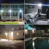 Ultra Bright 118 Lampa słoneczna LED Outdoor 3 Tryb oświetlenia Czujnik ruchu IP65 Wodoodporny zewnętrzny balkon lampy ścienne Solar Wall