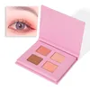 Matte Pearlescent Macaron Animal Four-Color Eye Shadow 2# Elk Wizard 1pc