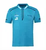 F1 T-Shirt Formula One Car Team Team Suiting Suit Suit Male Sleevived Plar Polo Shirt Custom Made Club Club Club