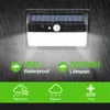 High Quality Solar Wall Lights Garden 158 Led Outdoor Energy Saving