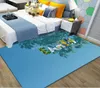 Mattor Green Earth Printed Carpet For Living Room Bedroom Bedside Anti-Slip Large Area Rugs Kids Playing Mat Alfombra Para Cocina