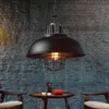 펜던트 램프 미국 국가 빈티지 천장 램프 산업 스타일 조명 레트로 레스토랑 카페 바 테이블 장식 아이언 샹들리에 펜