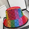 Sombrero de cubo multicolor Diseñador de moda Gorra de béisbol Calle al aire libre Casqueta de verano Mujeres Hombres Gorras ajustadas Letra de lujo G Sombreros 222719