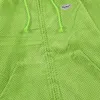 Aolamegs Sweats à capuche hommes Twist tricot cornes de démon couleur unie manteaux à glissière doux confortable hauts hipster hip hop lâche décontracté streetwear 220816