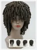 Dreadlock Style Wigs Curls Short Rolls Drama de cabelo Cosplay Party Wig Women Wig