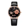 Smeeto Brand Student Women's Watches Womens Exquisite Rhinestone Leather Belt Fashion Watch Quartz Watch