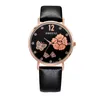 SMEETO Brand Student Women's Women's Womens Requintado Rhinestone Leather Belt Fashion Watch Quartz Watch