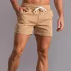 Löpande shorts sommar manlig bomull casual män joggar fitness träning svart snabb torr gym sport kort pants skörd